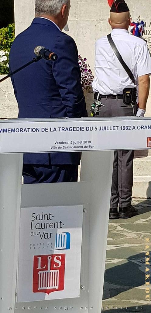 2019 07 05 ST LAURENT DU VAR HOMMAGE A NOS DISPARUS ET MORTS DU 5 07 1962 A ORAN (17).jpg